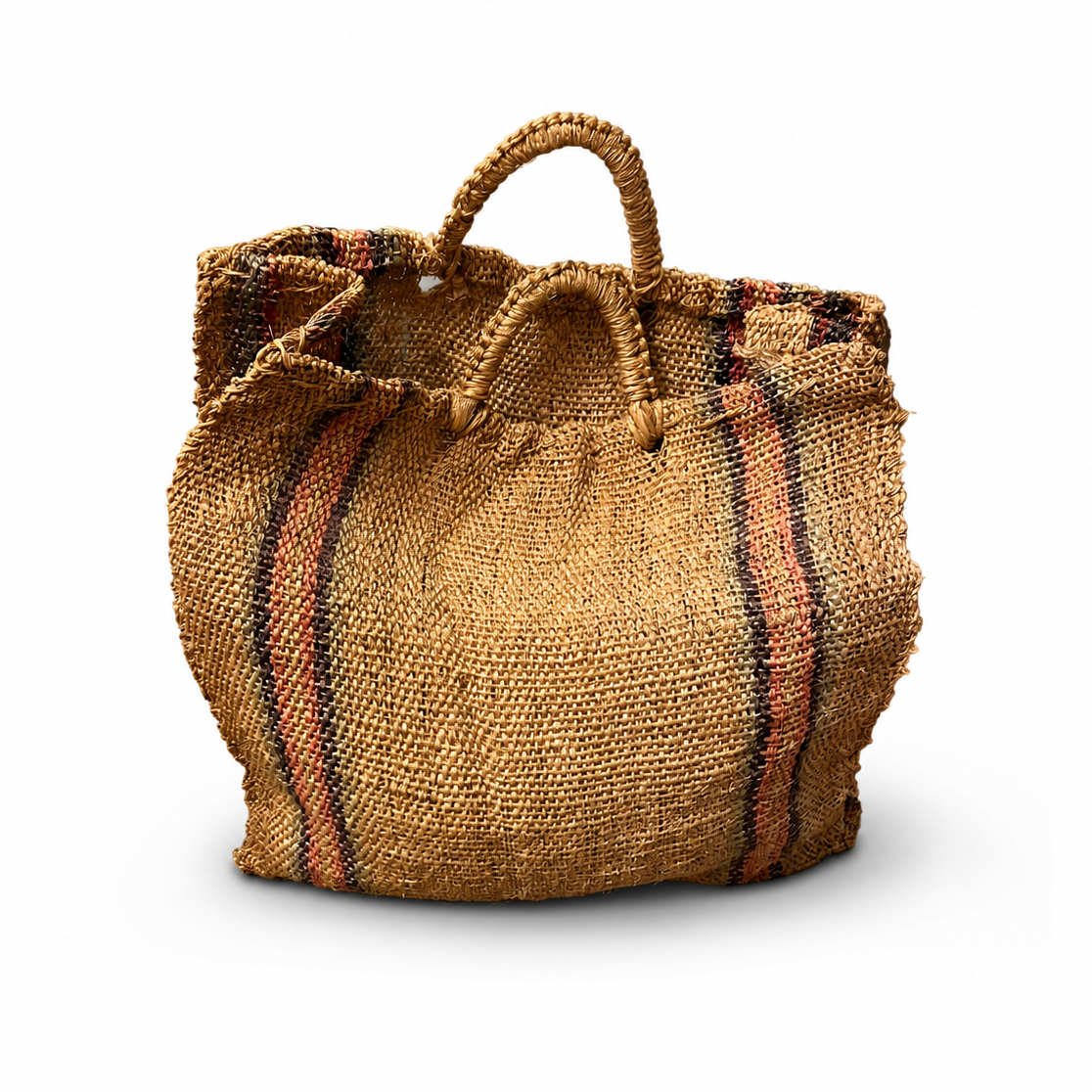 1970s Straw Handbag