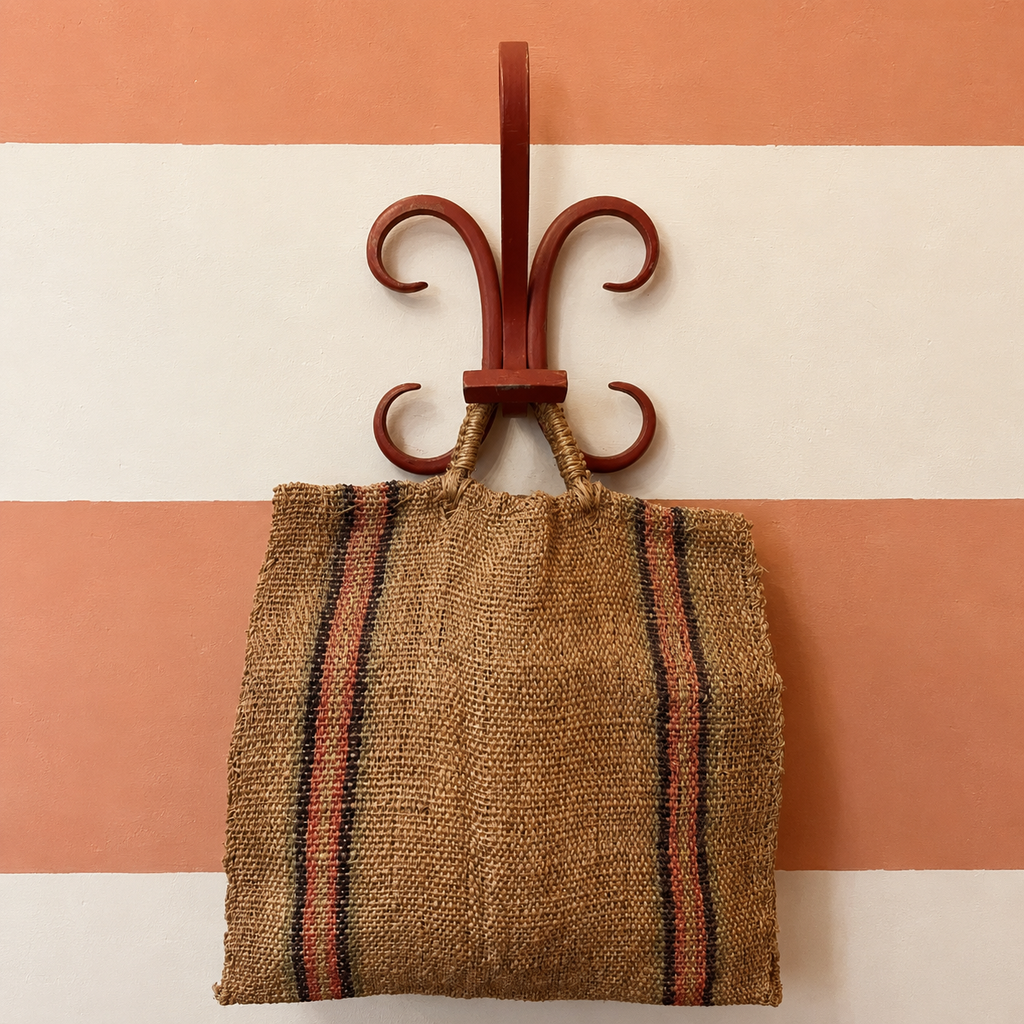 1970s Straw Handbag