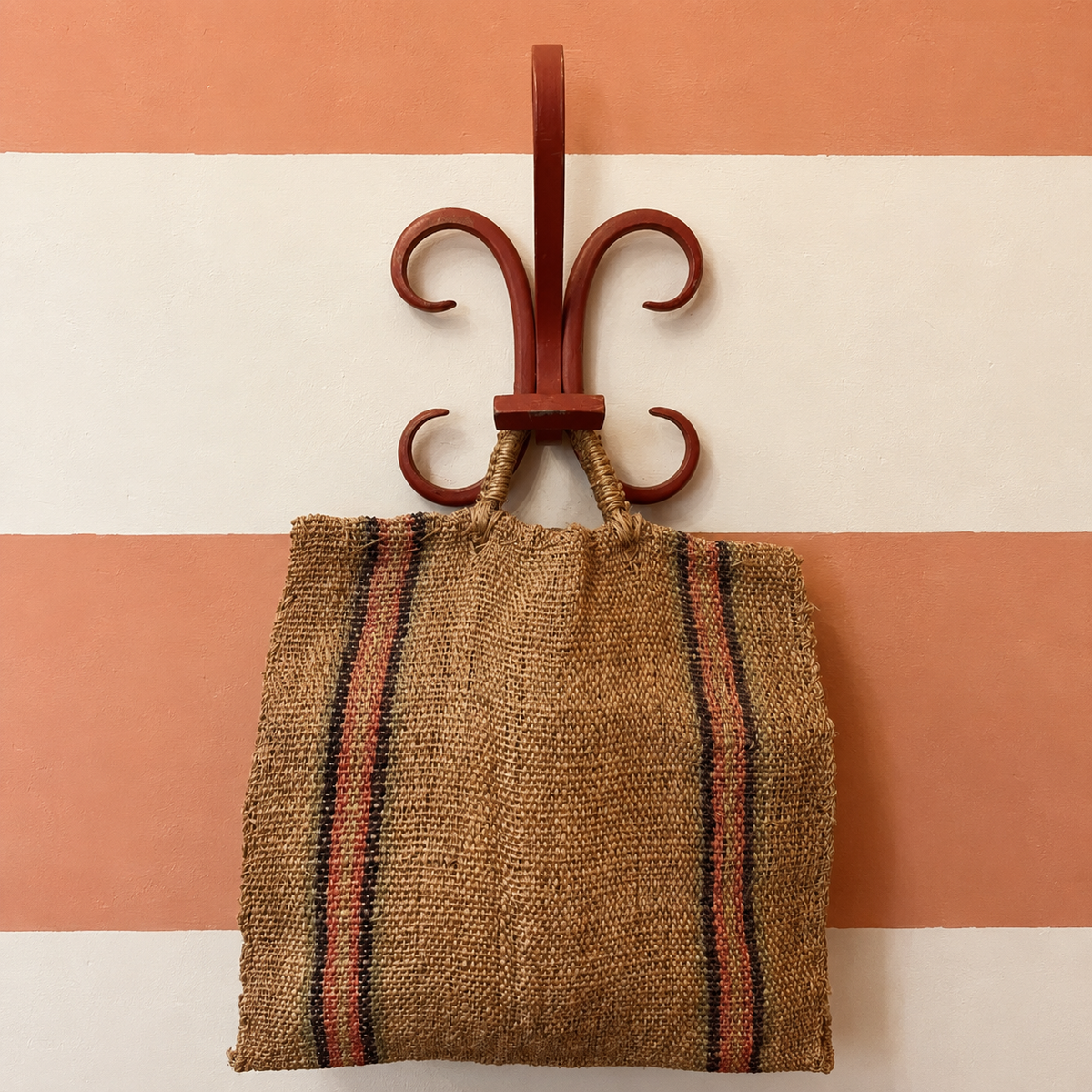 1970s Straw Handbag