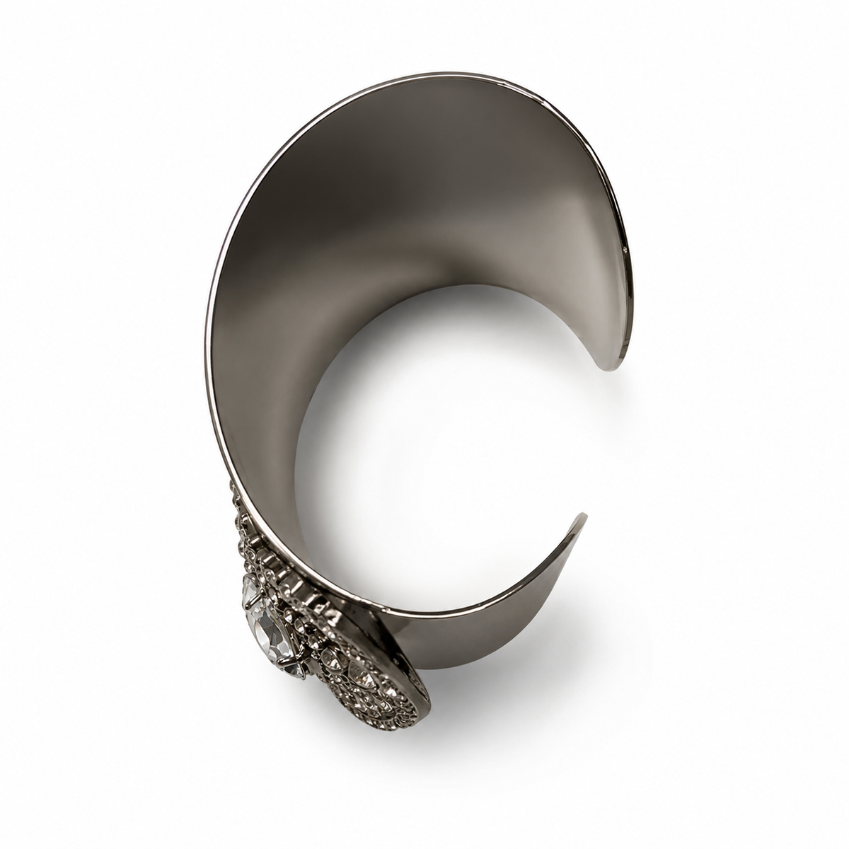 Vintage Thierry Mugler Style Cuff Bracelet – 1990s Runway Design