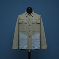 Gustav - Swiss Army Reworked Denim Jacket — Re-Javù