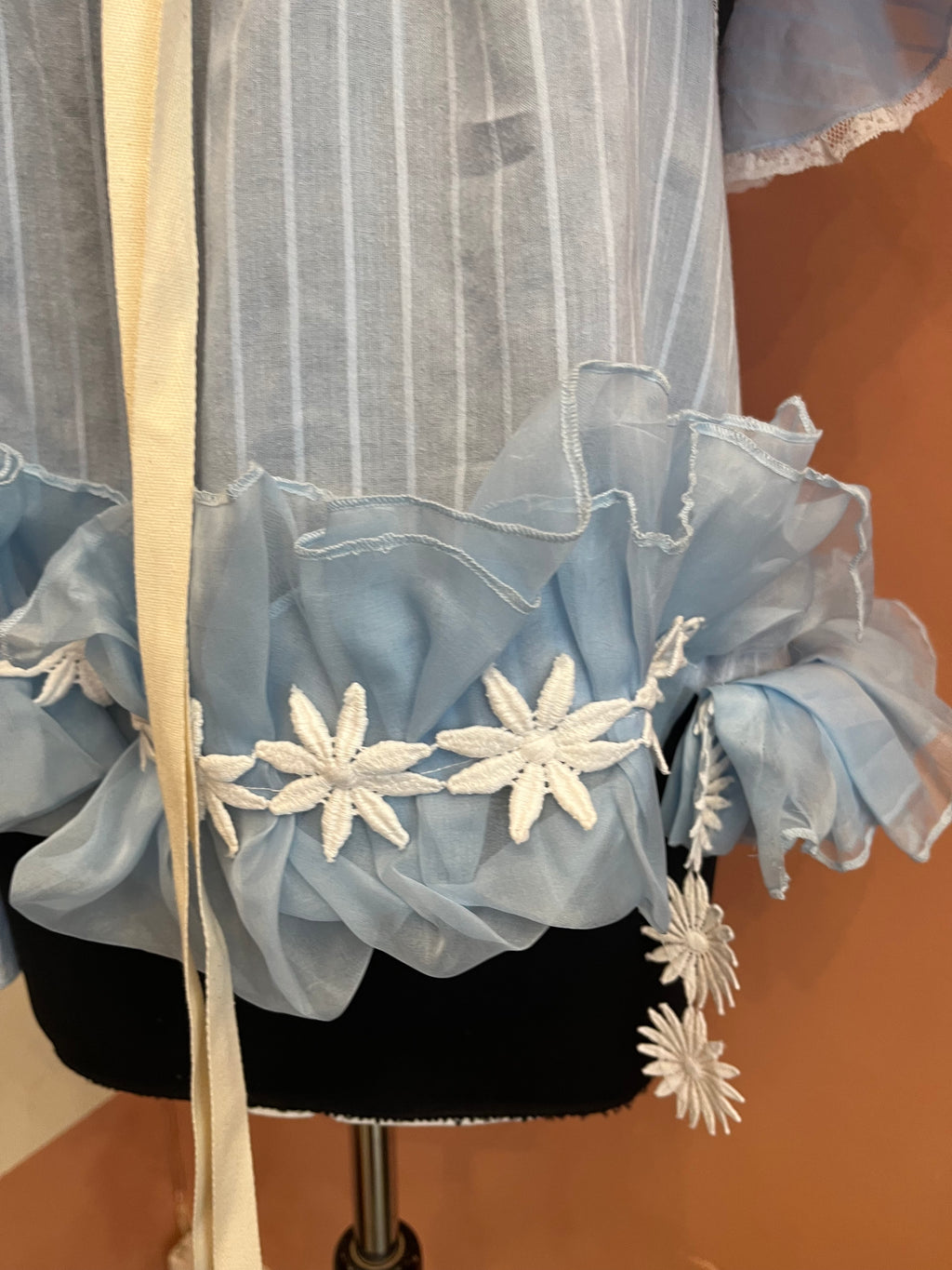 Blue Butterfly  Top Re-Jàvu