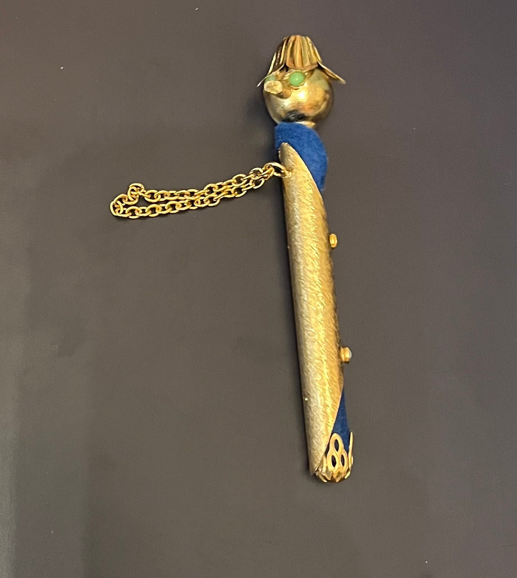 Penna gioiello pendente