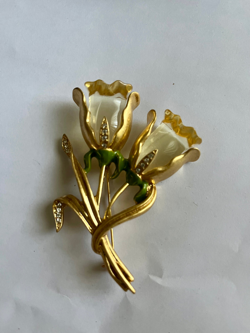 Vintage Trifari Tulip Brooch