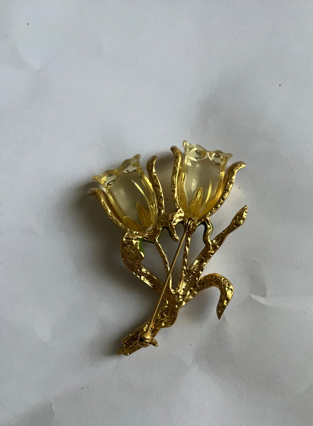 Vintage Trifari Tulip Brooch