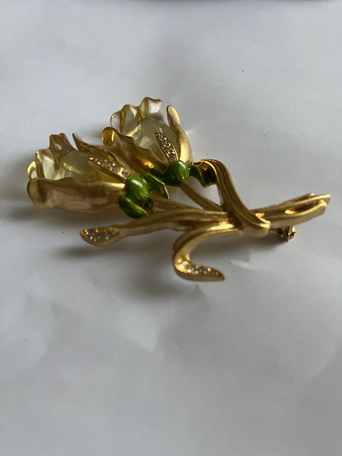 Vintage Trifari Tulip Brooch