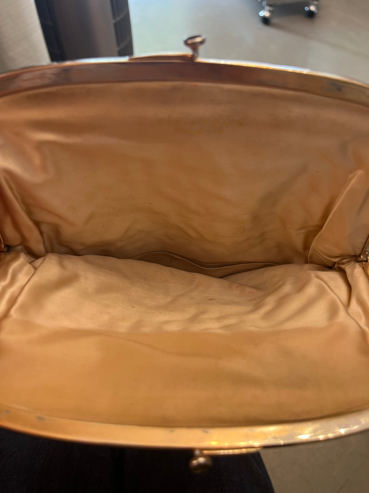Clutch ricamata Pirovano, 1960s