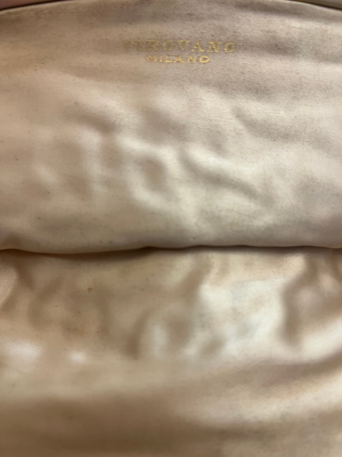 Clutch ricamata Pirovano, 1960s