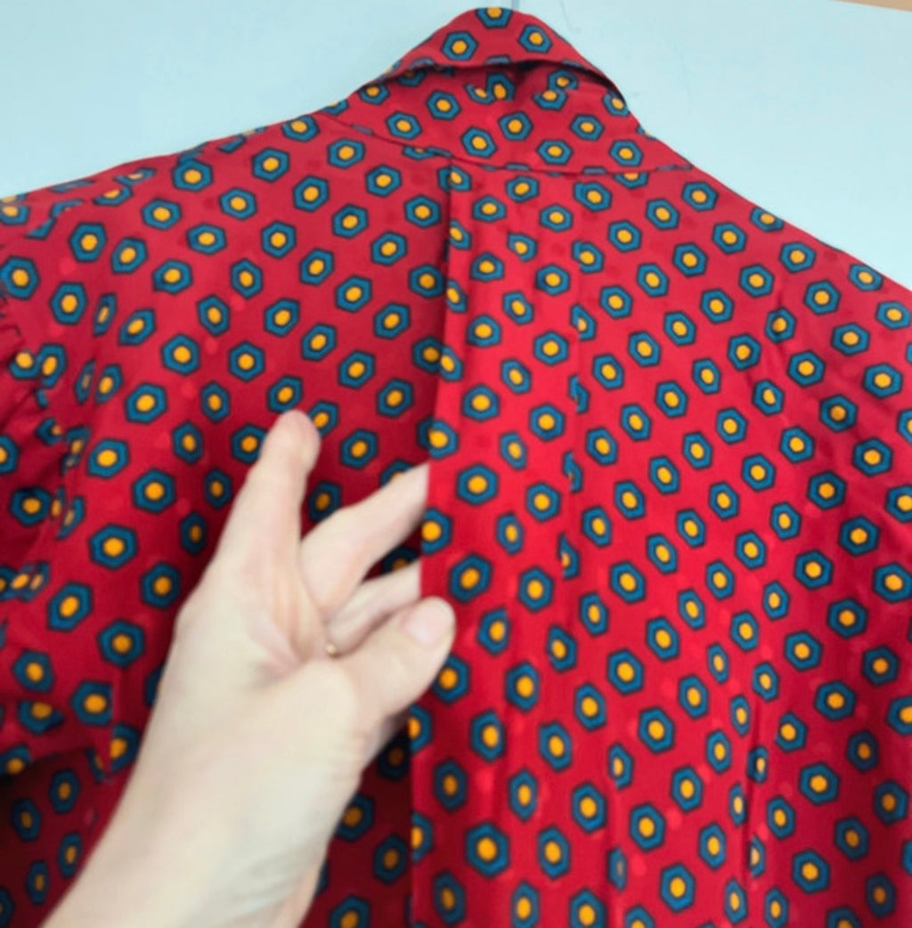 Camicia vintage in seta Guy Laroche