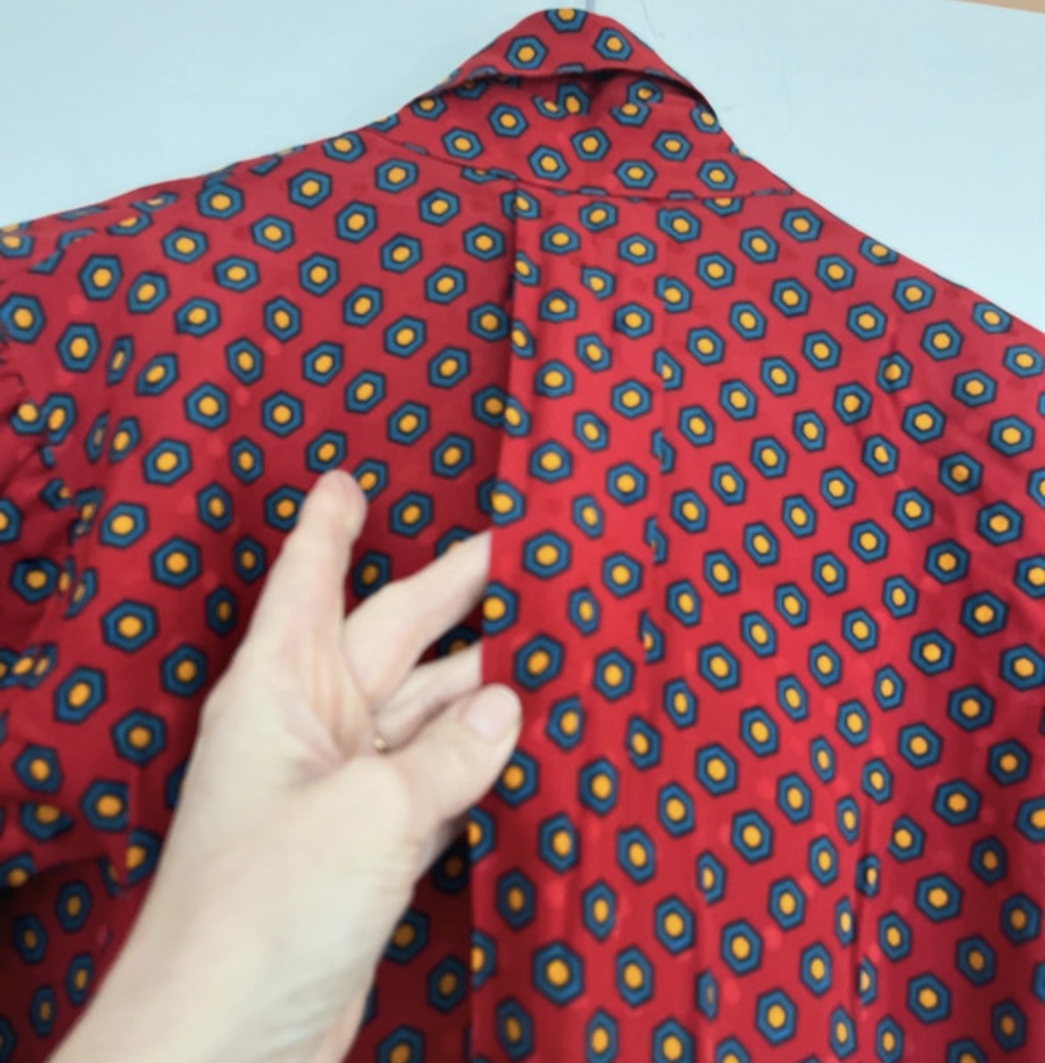 Camicia vintage in seta Guy Laroche