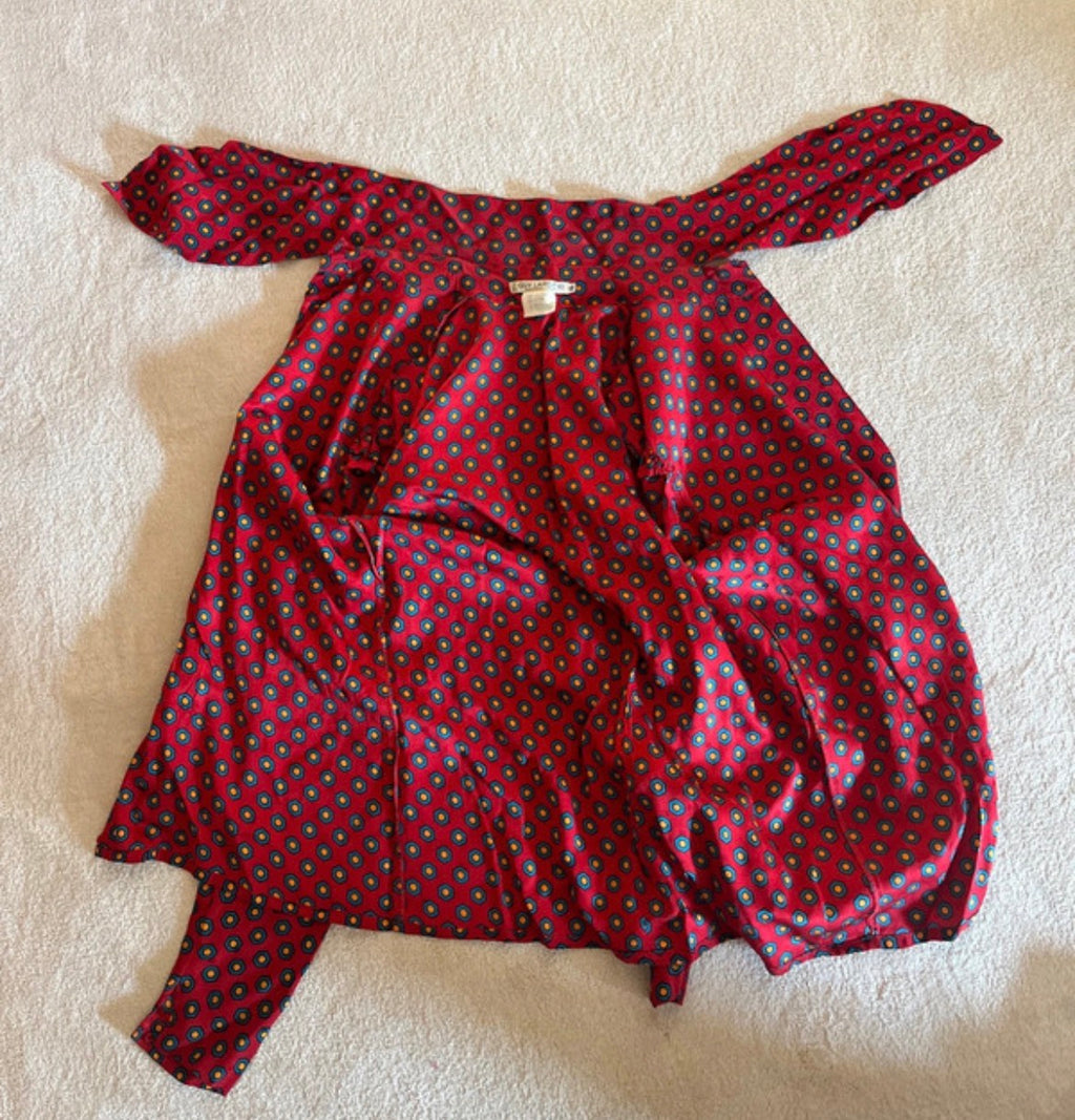 Camicia vintage in seta Guy Laroche