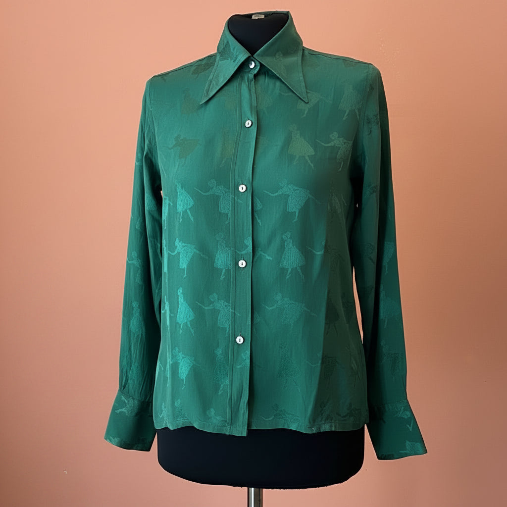 Camicia in seta Valentino vintage