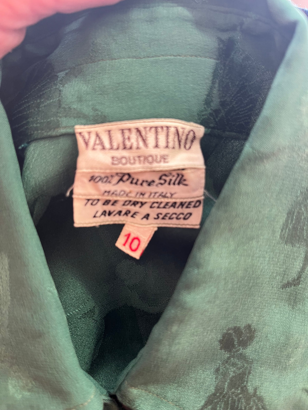 Camicia in seta Valentino vintage