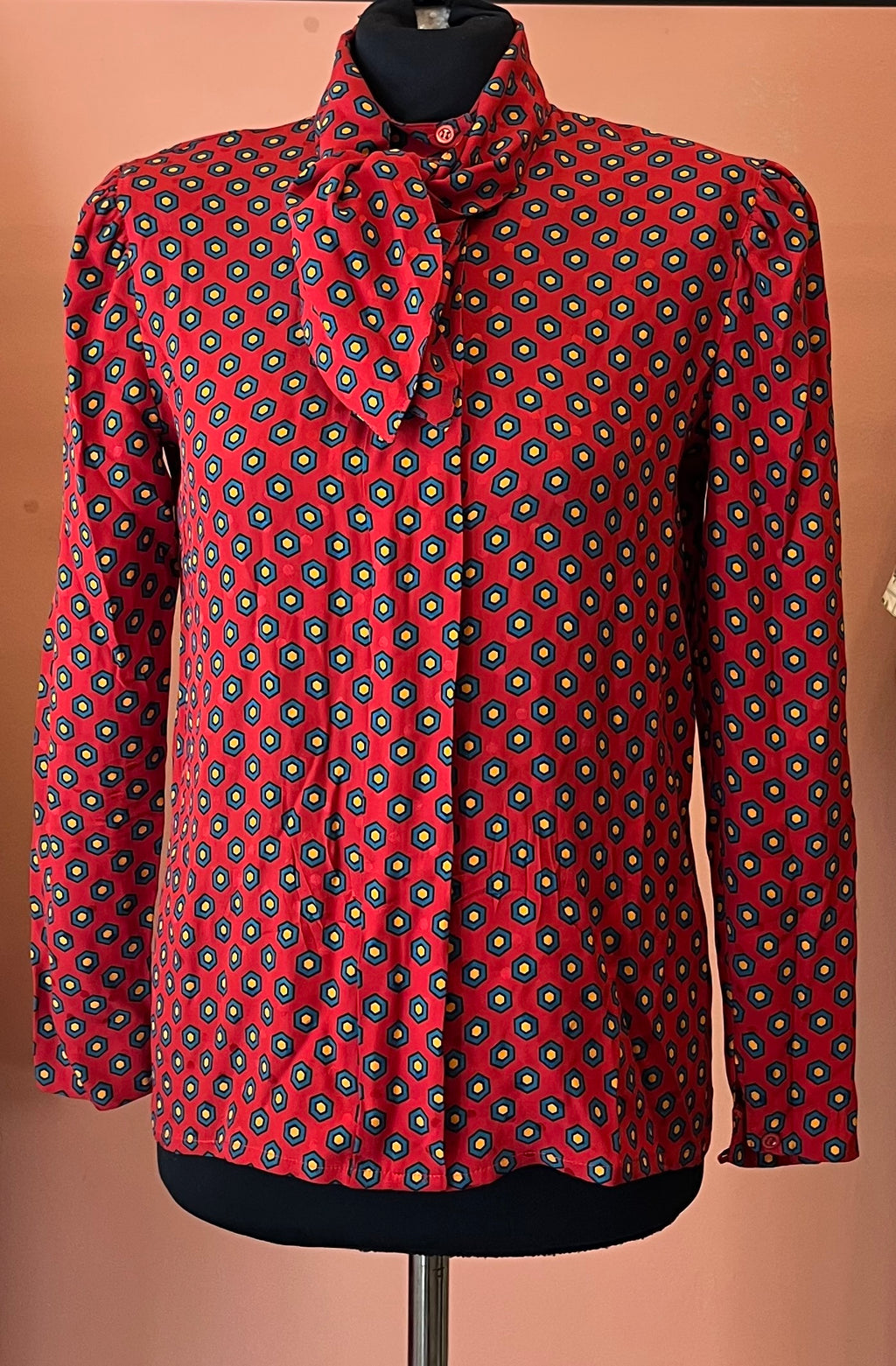 Camicia vintage in seta Guy Laroche