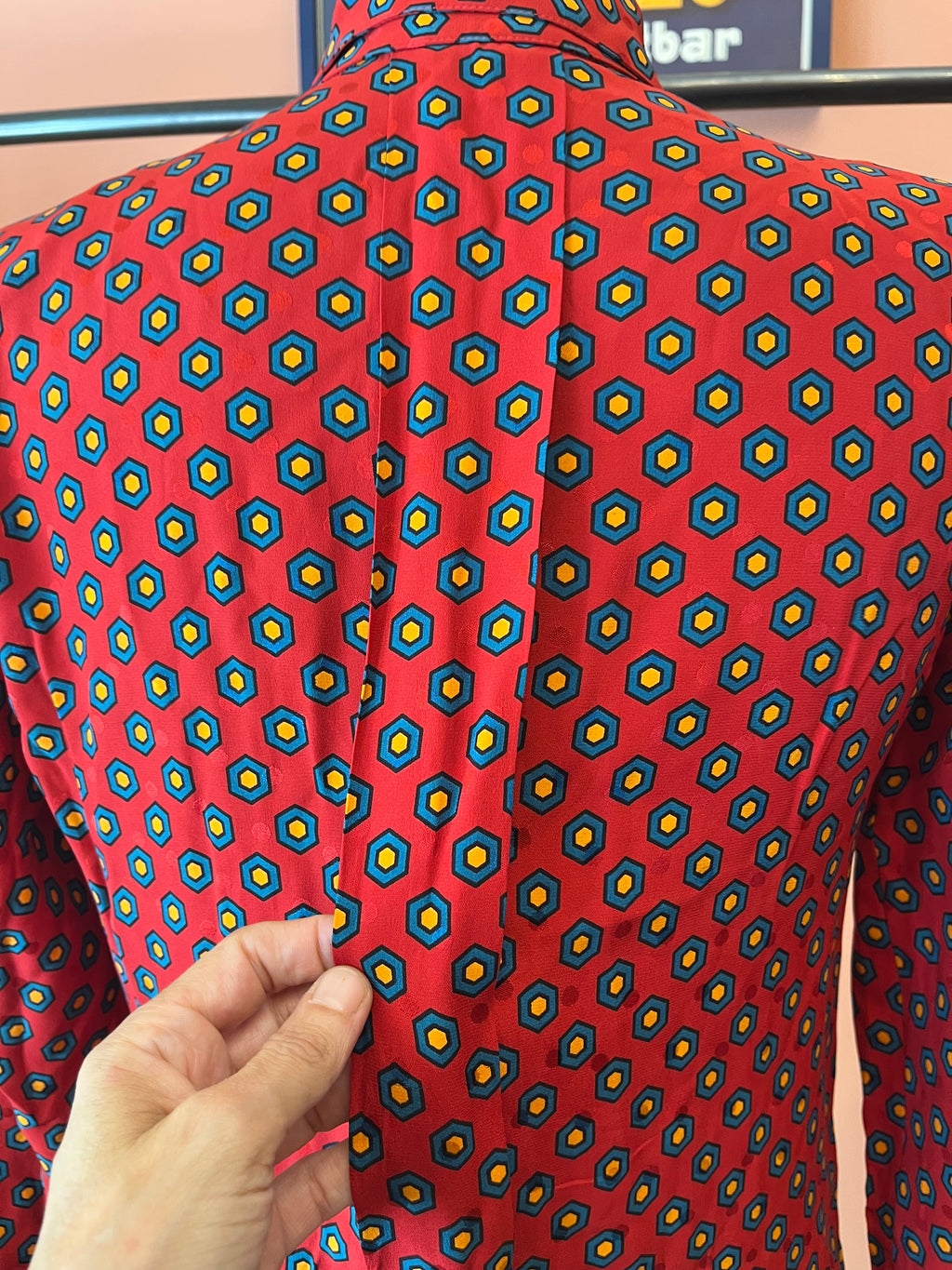 Camicia vintage in seta Guy Laroche