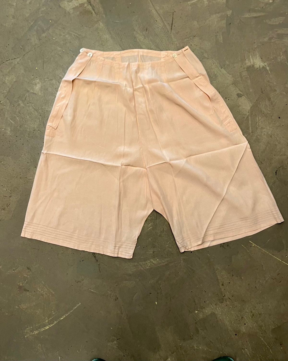 Peach Silk French Knickers