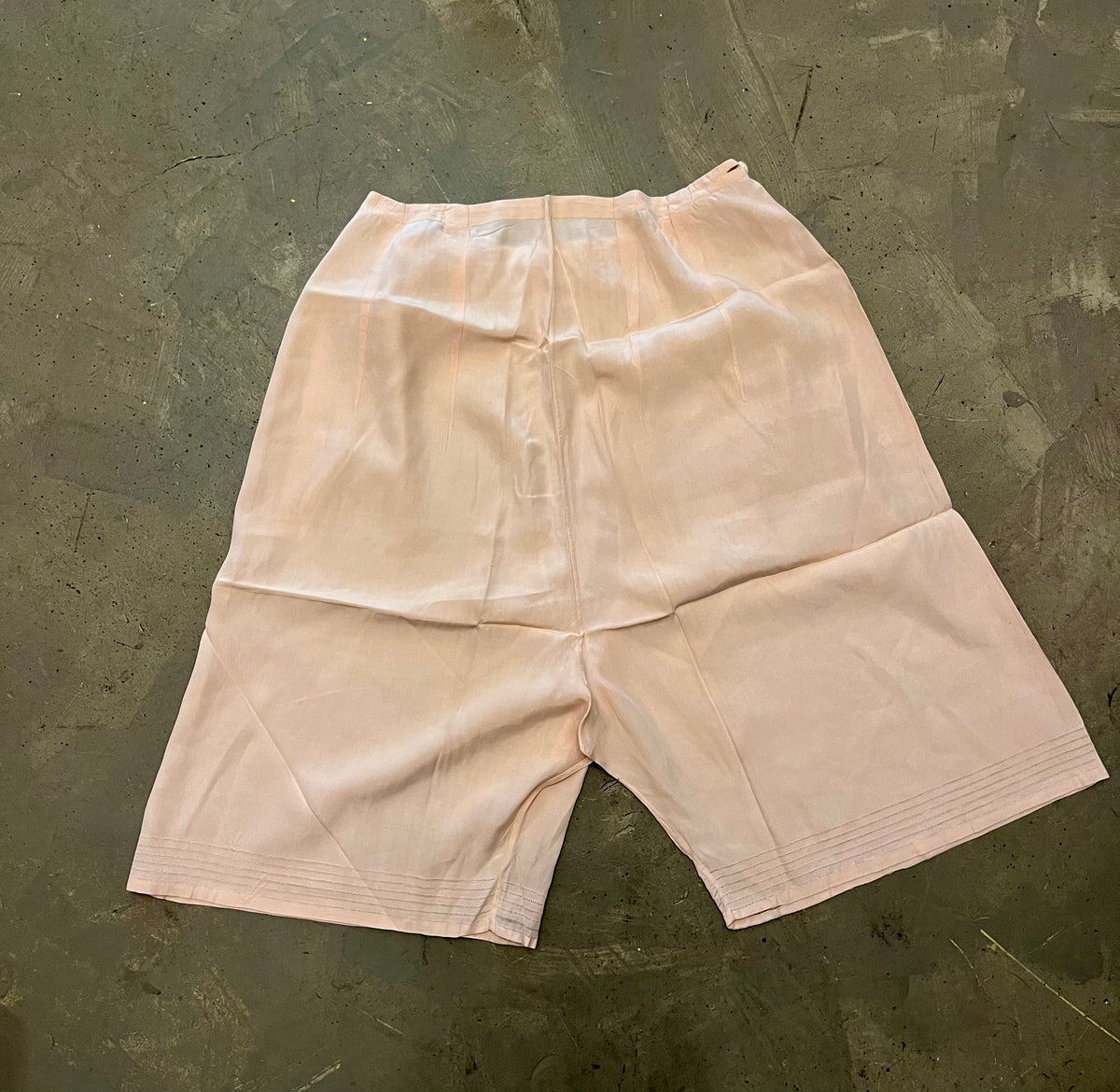 Peach Silk French Knickers