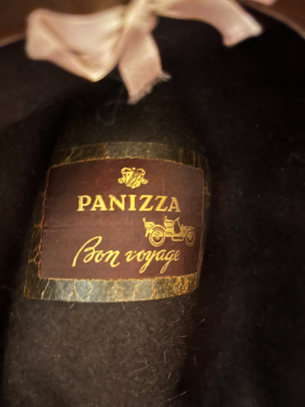 Cappello Panizza Bon Voyage anni ’70 in feltro grigio – Cappelleria Prisco Trieste