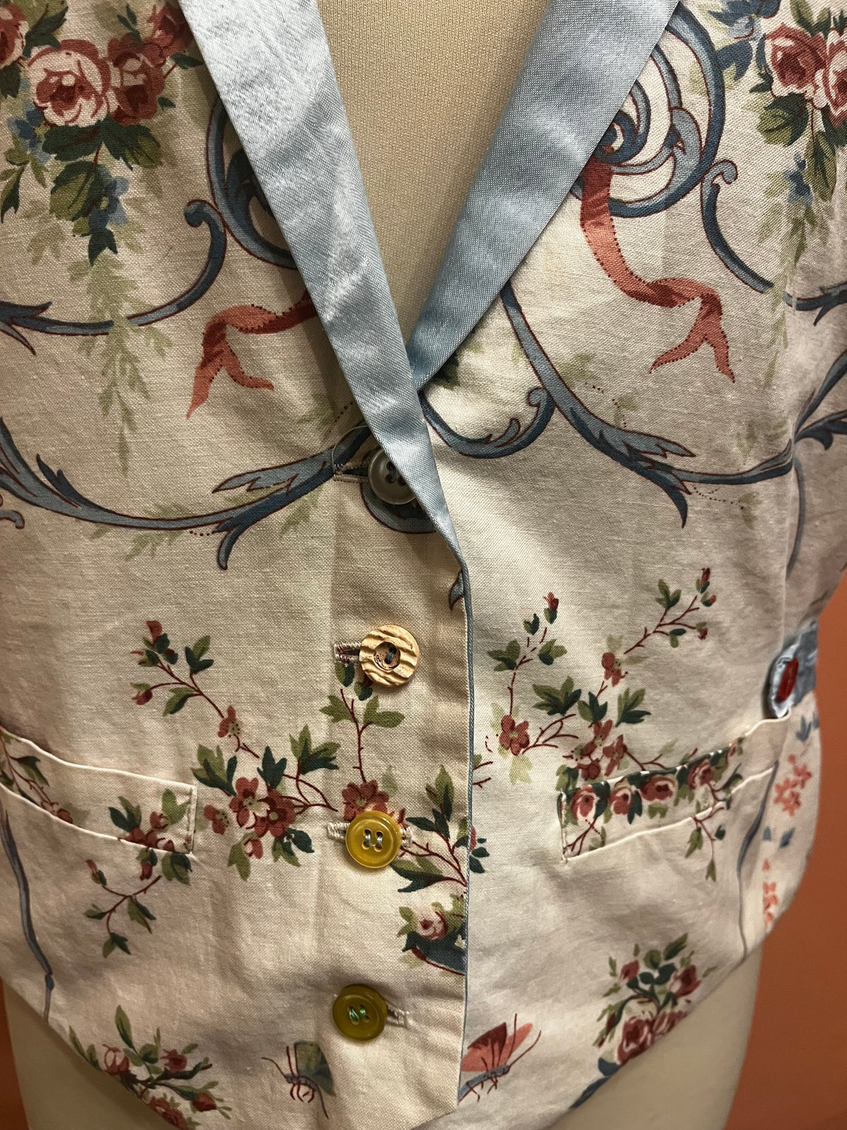 Gilet Lilly Farouche Street Couture floreale