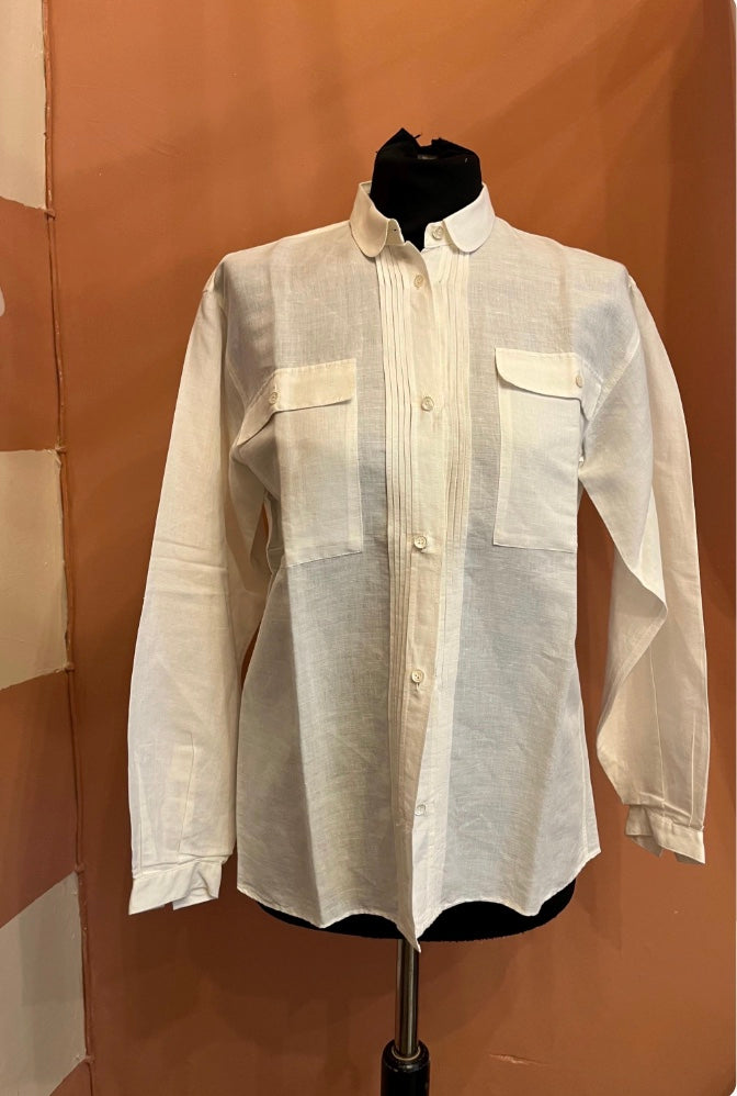 Camicia Complice by Gianni Versace in cotone e lino