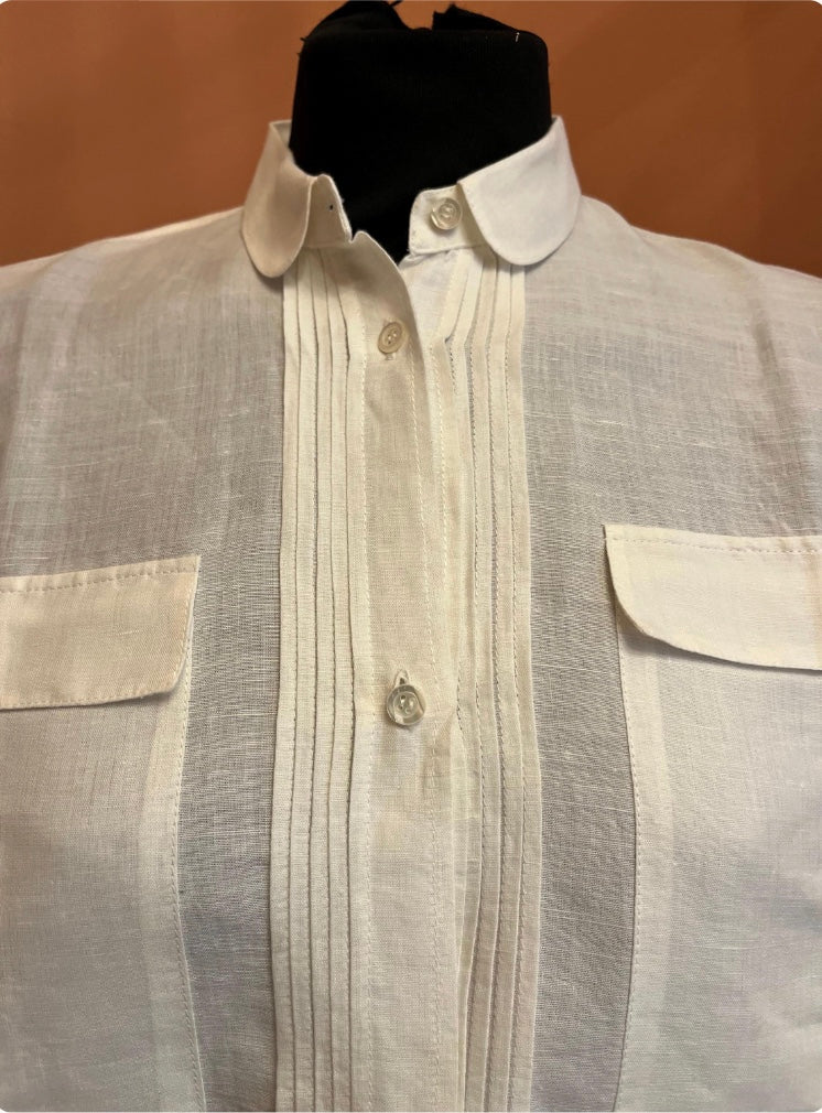 Camicia Complice by Gianni Versace in cotone e lino