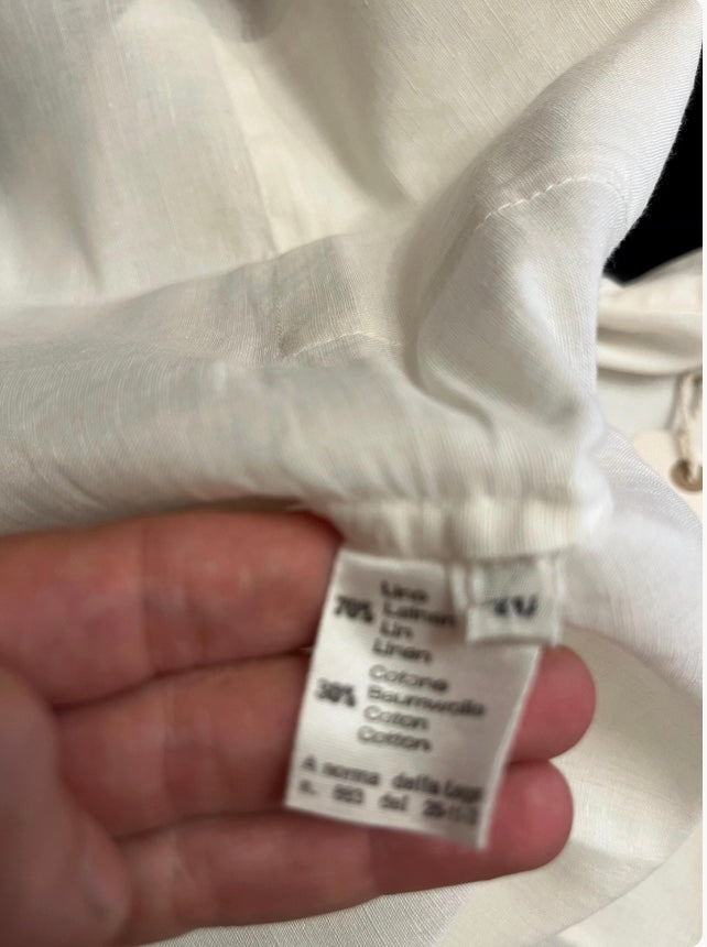 Camicia Complice by Gianni Versace in cotone e lino