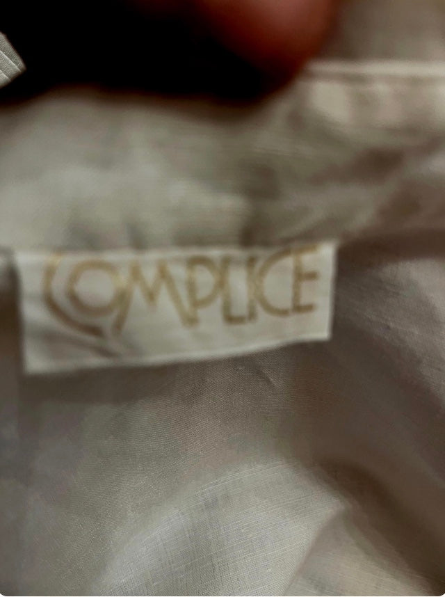 Camicia Complice by Gianni Versace in cotone e lino