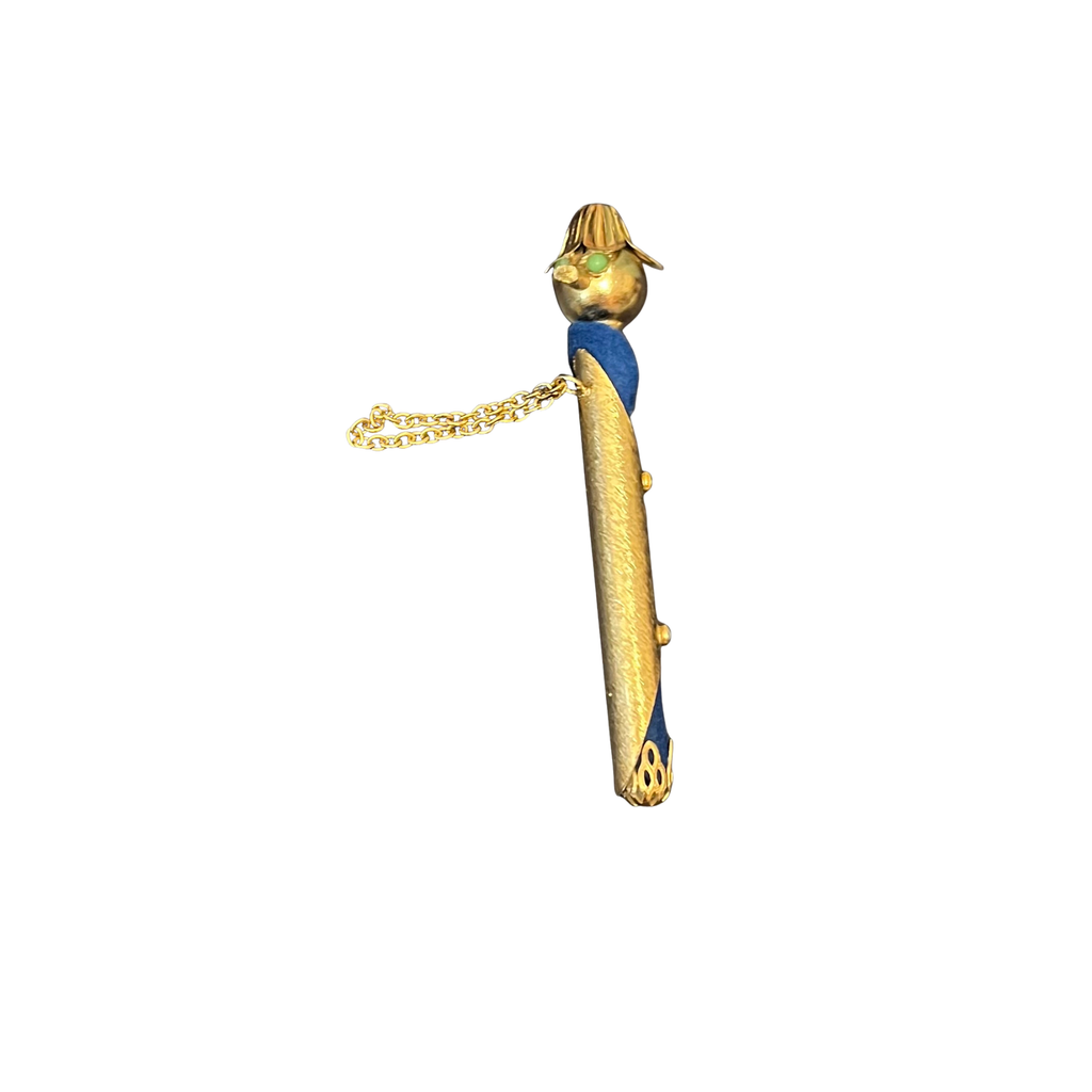 Penna gioiello pendente