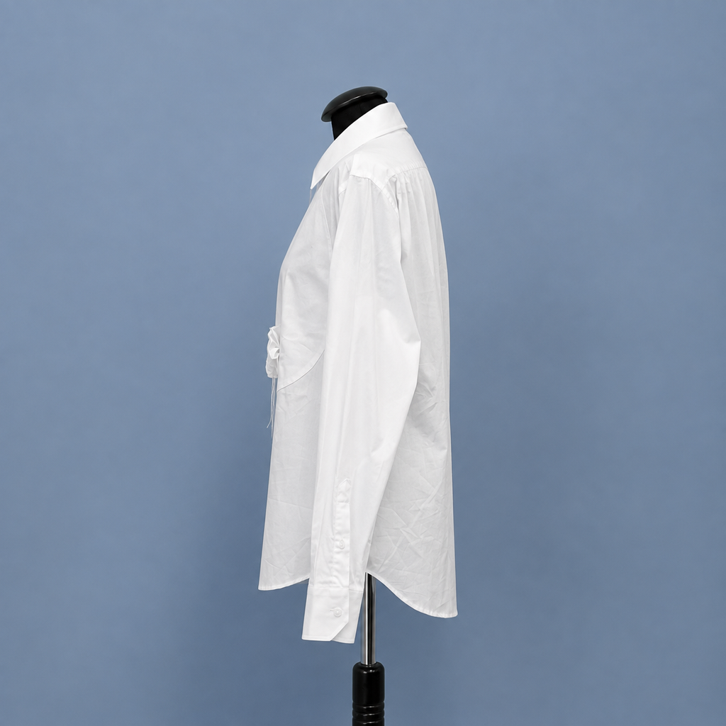Blanche smoking shirt