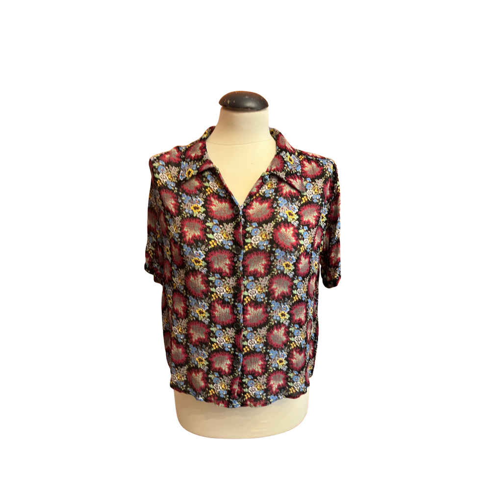 Camicia fiori Kenzo anni 90