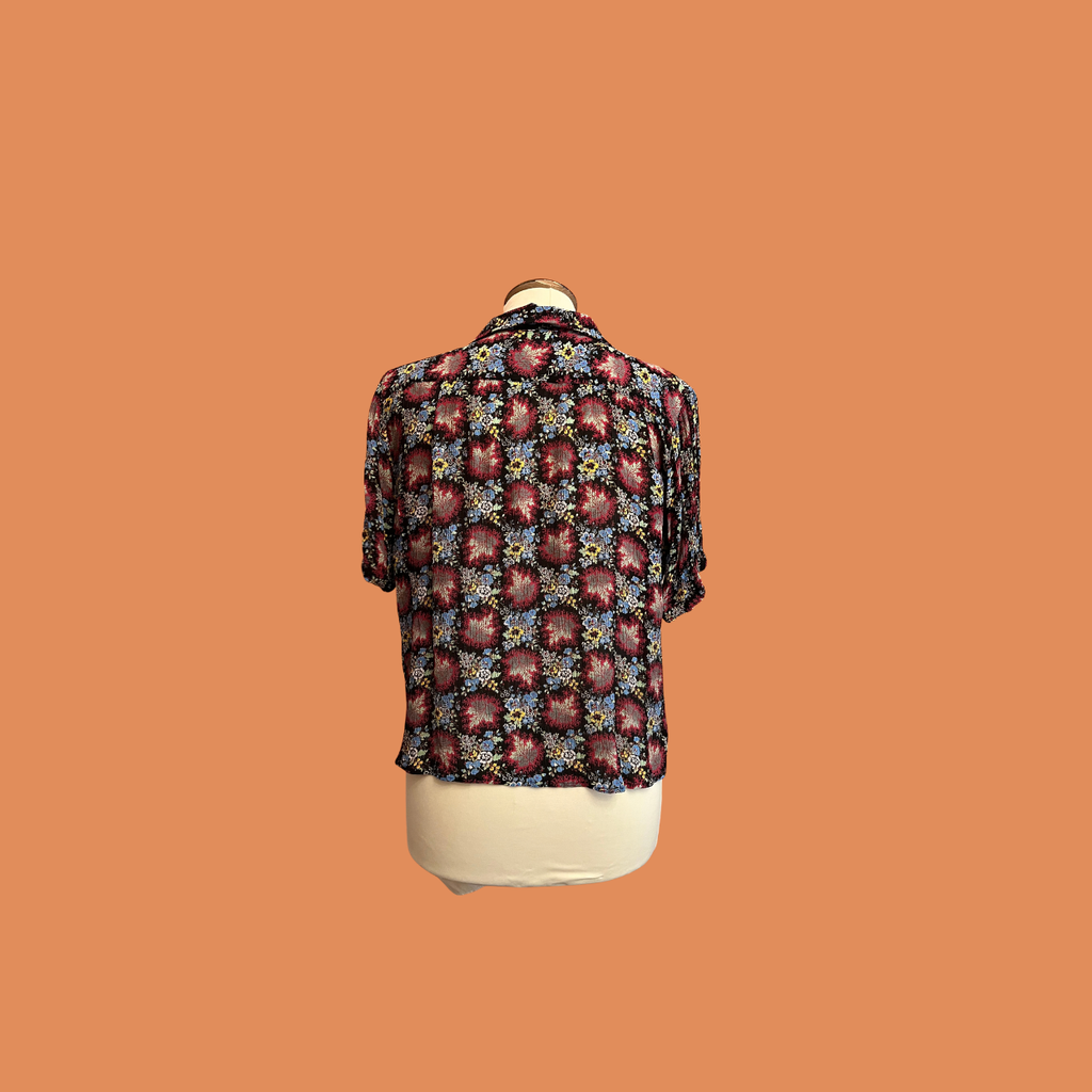 Camicia fiori Kenzo anni 90