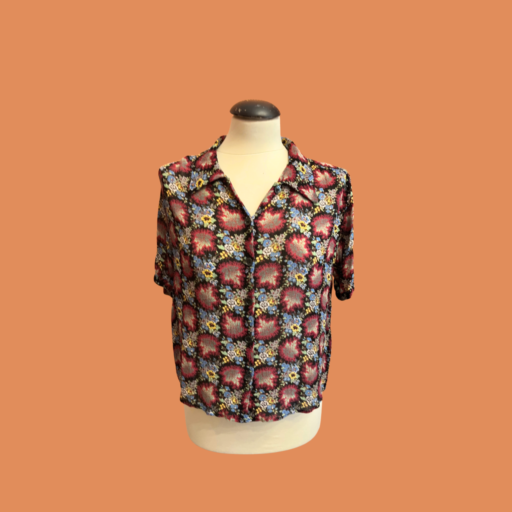 Camicia fiori Kenzo anni 90