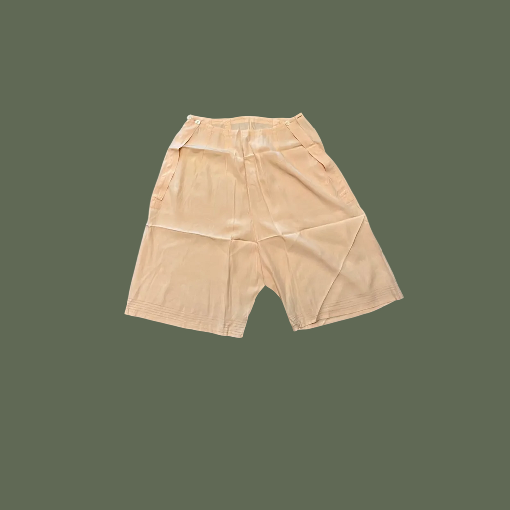 Peach Silk French Knickers