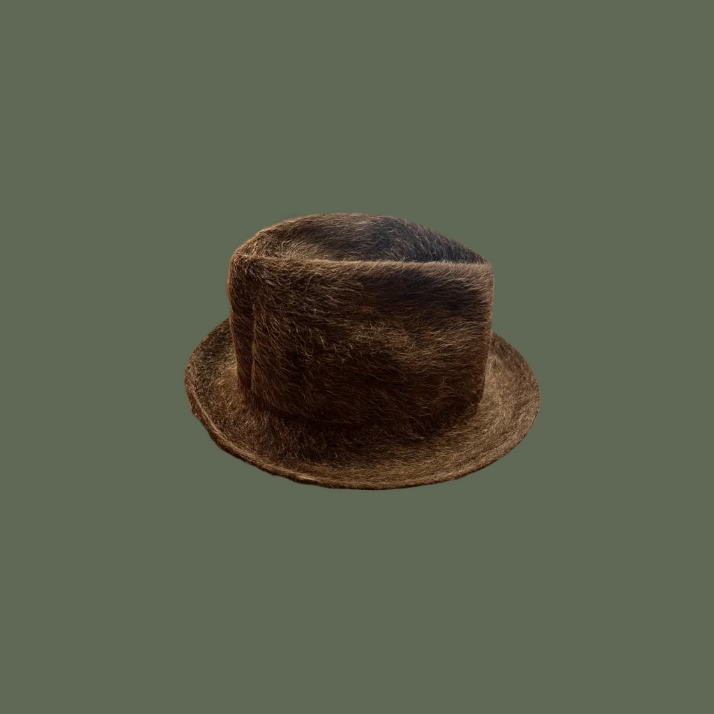 Cappello Panizza Bon Voyage anni ’70 in feltro grigio – Cappelleria Prisco Trieste