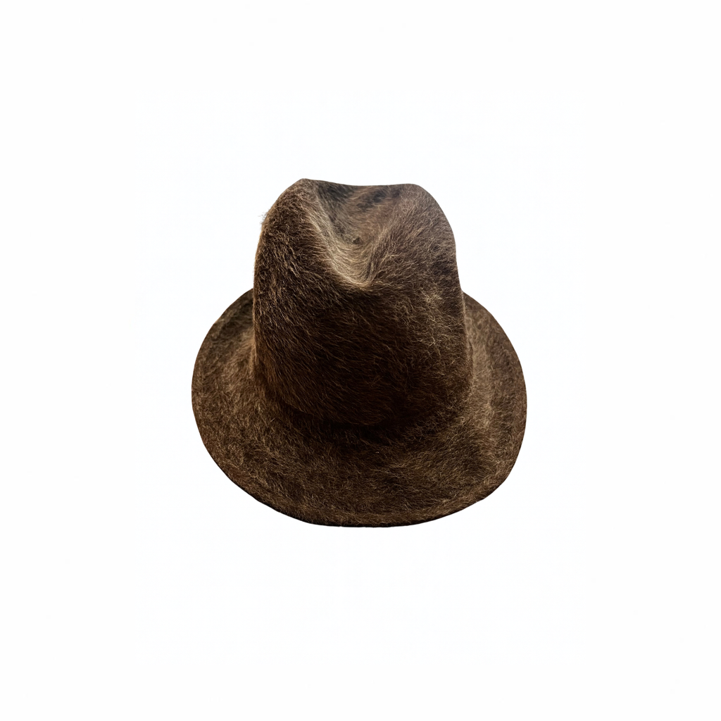 Cappello Panizza Bon Voyage anni ’70 in feltro grigio – Cappelleria Prisco Trieste