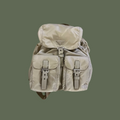 Zaino Prada Tessuto Vela in nylon beige
