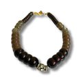 1980 resin and swaroski necklace