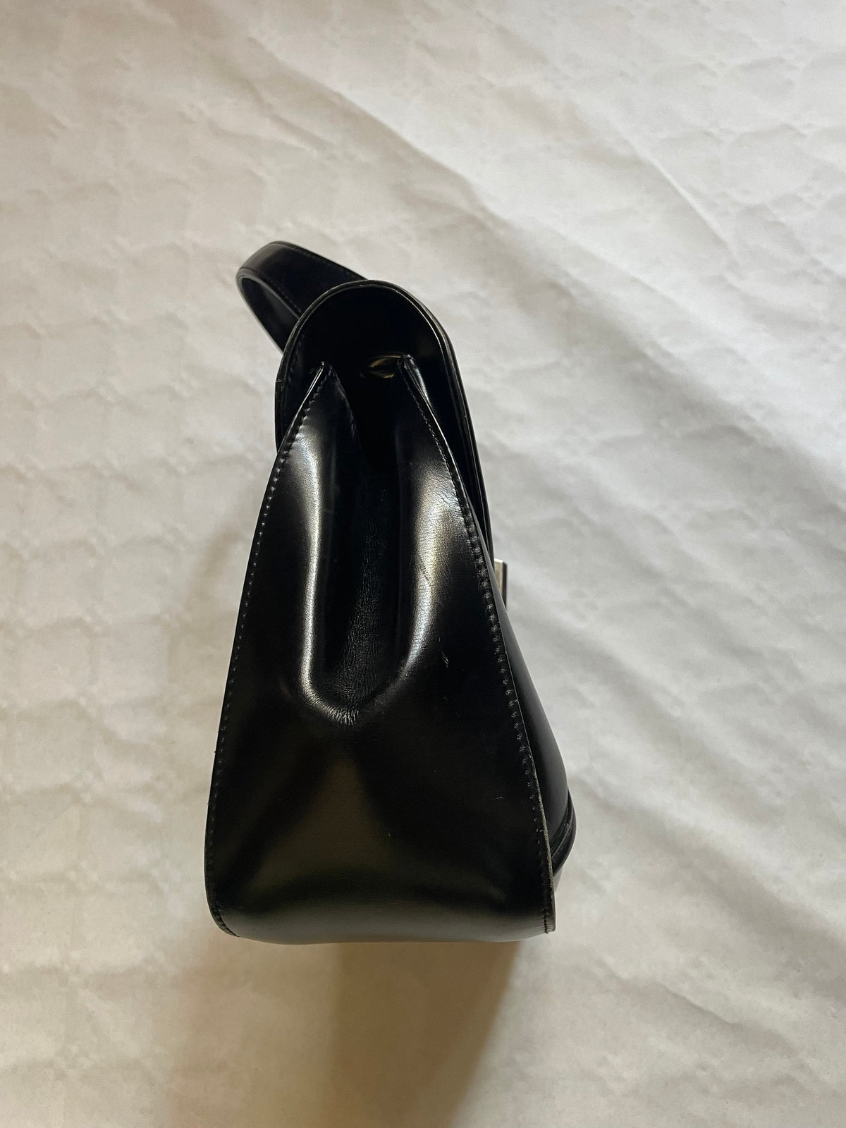 Borsa Pirovano in pelle nera anni ’60