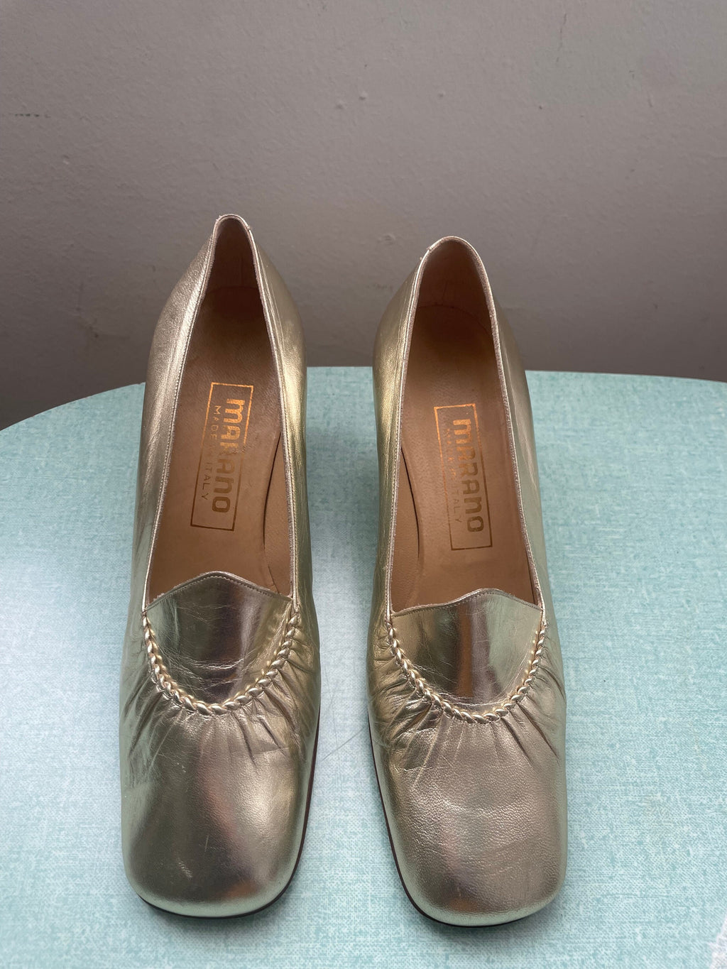 Marano golden shoes