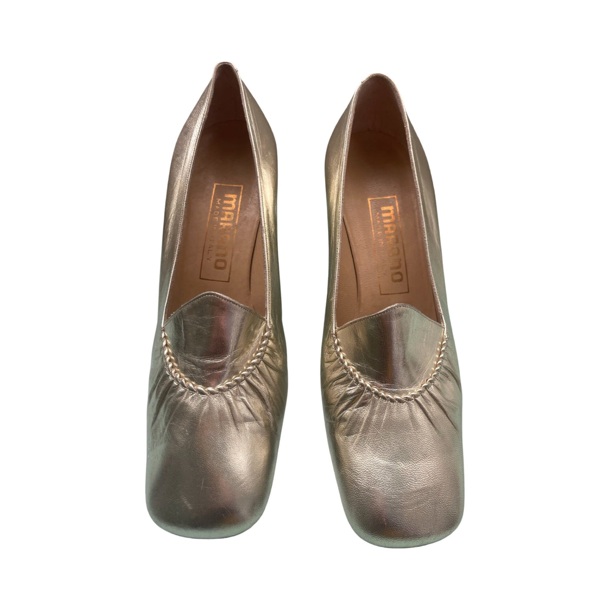 Marano golden shoes