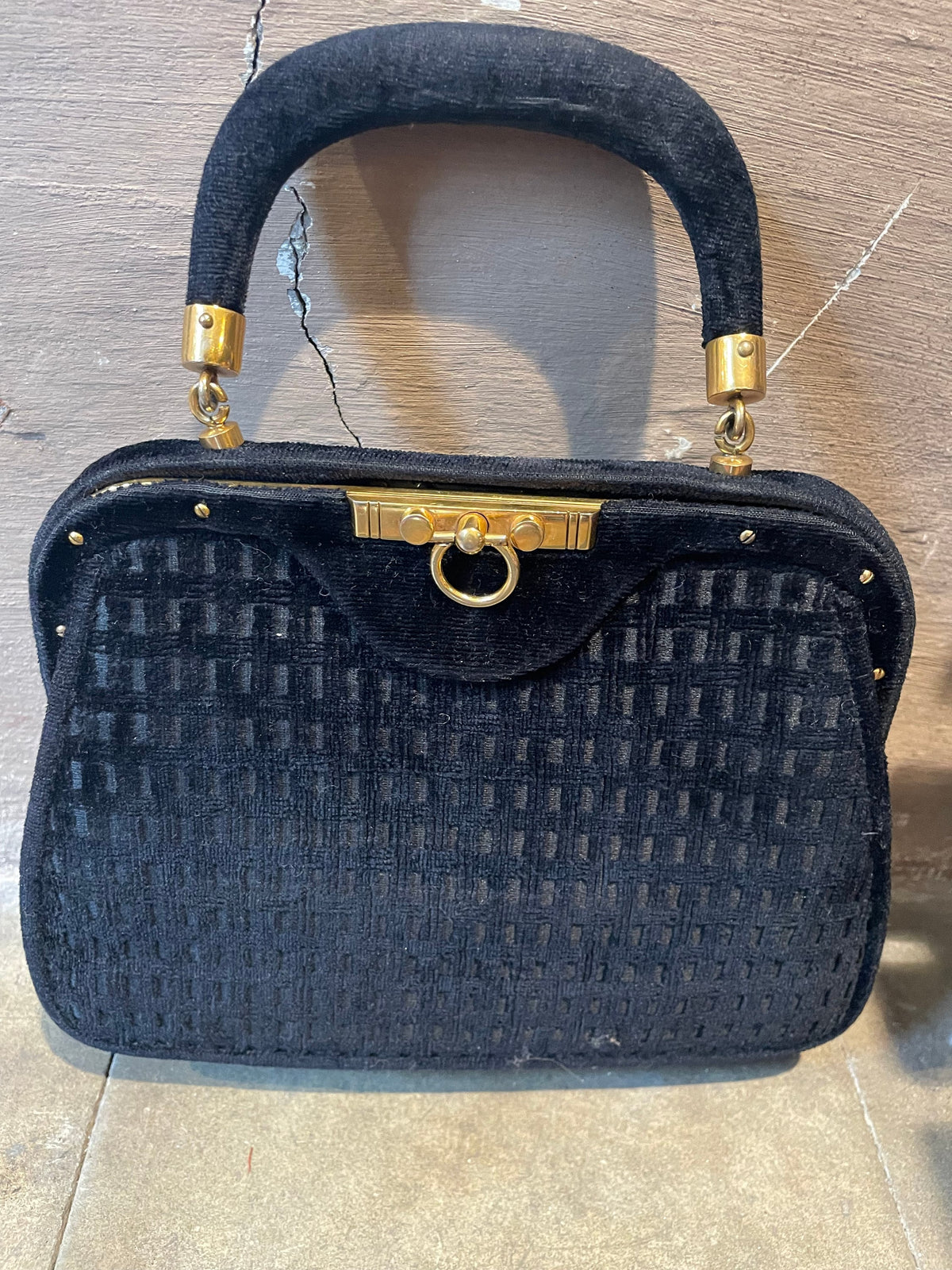 Roberta di Camerino velvet vintage purse