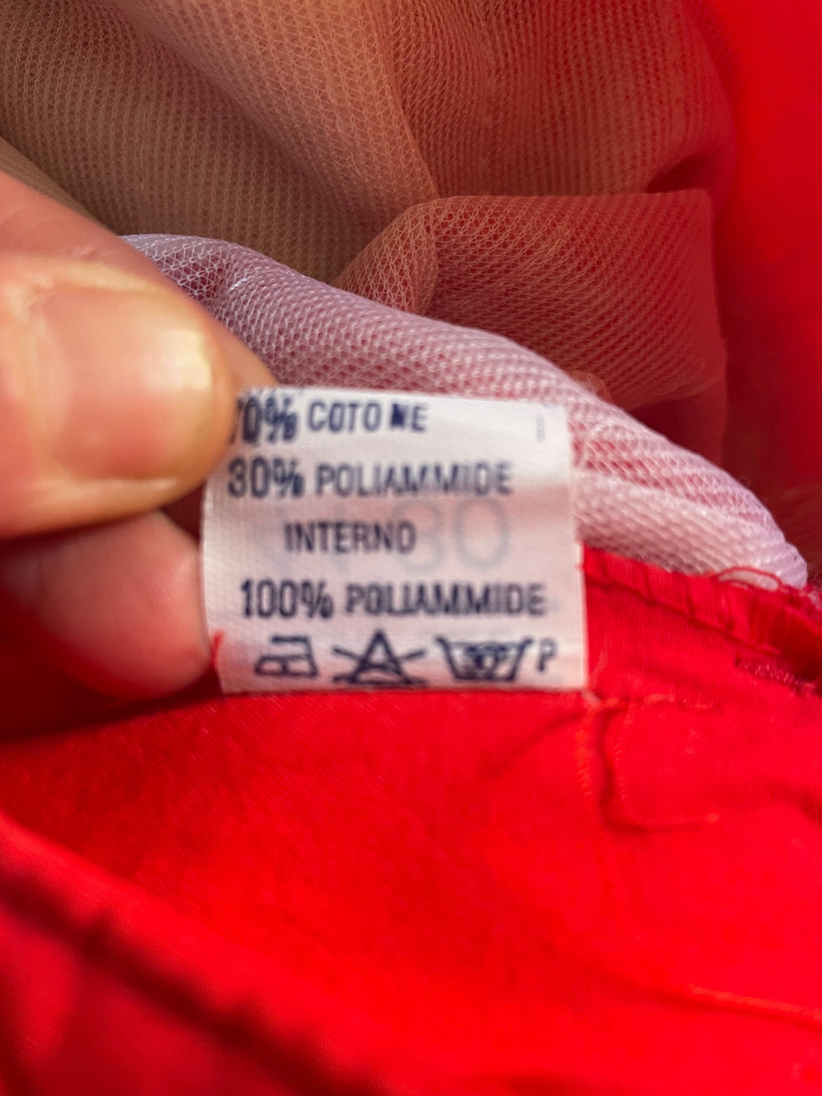 1980 Pop84 red trousers