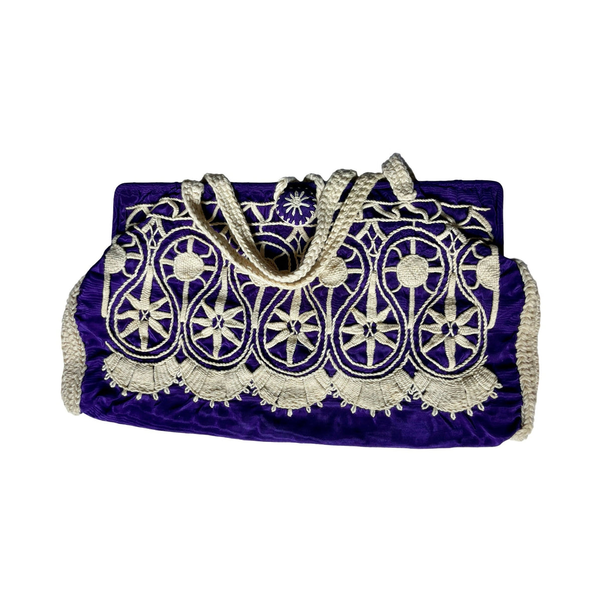 1950 silk embrodered Shoulder bag DA DESCRIVERE!!!!