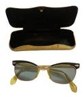 Vintage 1950 cuteye sunglasses with box