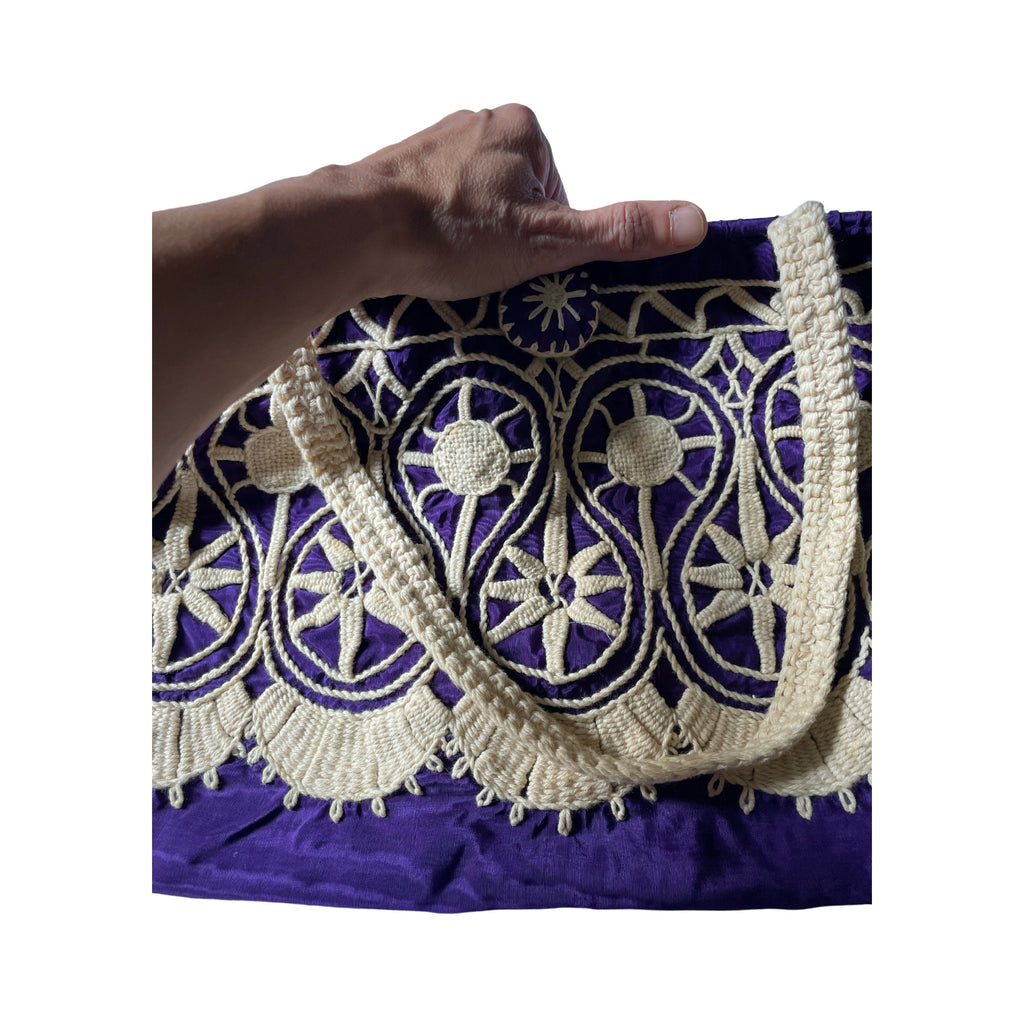 1950 silk embrodered Shoulder bag DA DESCRIVERE!!!!