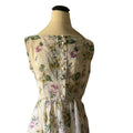 1950 cotton flowered dress