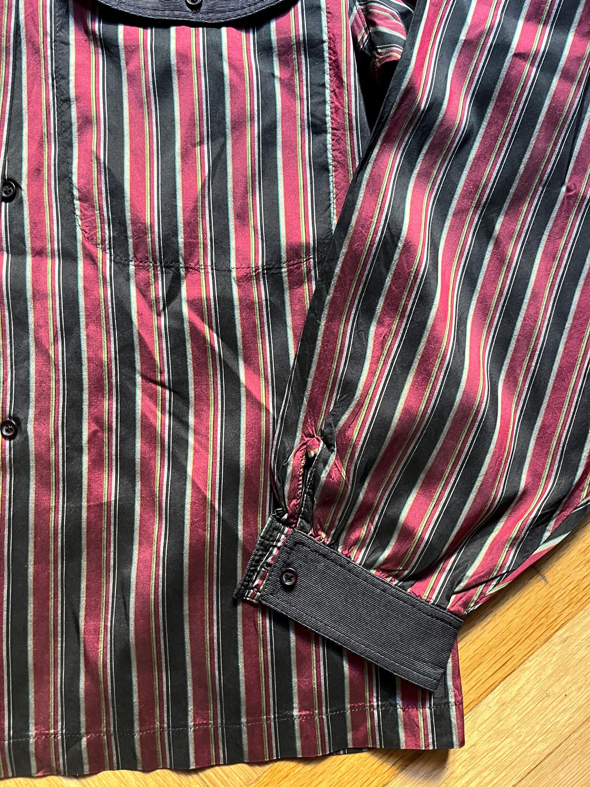 Genny vintage silk striped shirt