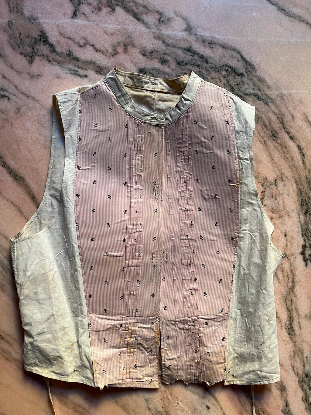 Davantino di camicia anni ’30 in cotone