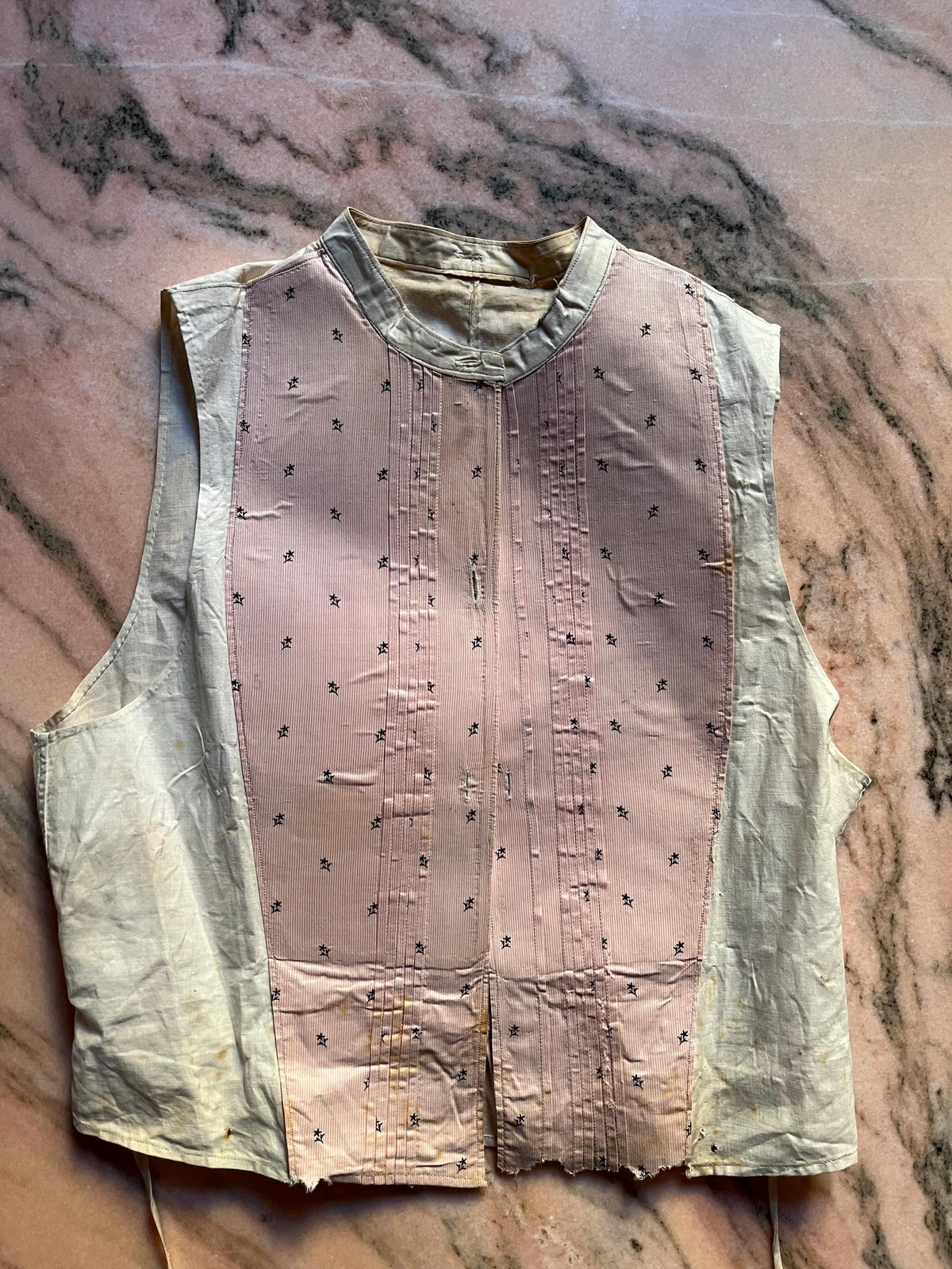 Davantino di camicia anni ’30 in cotone