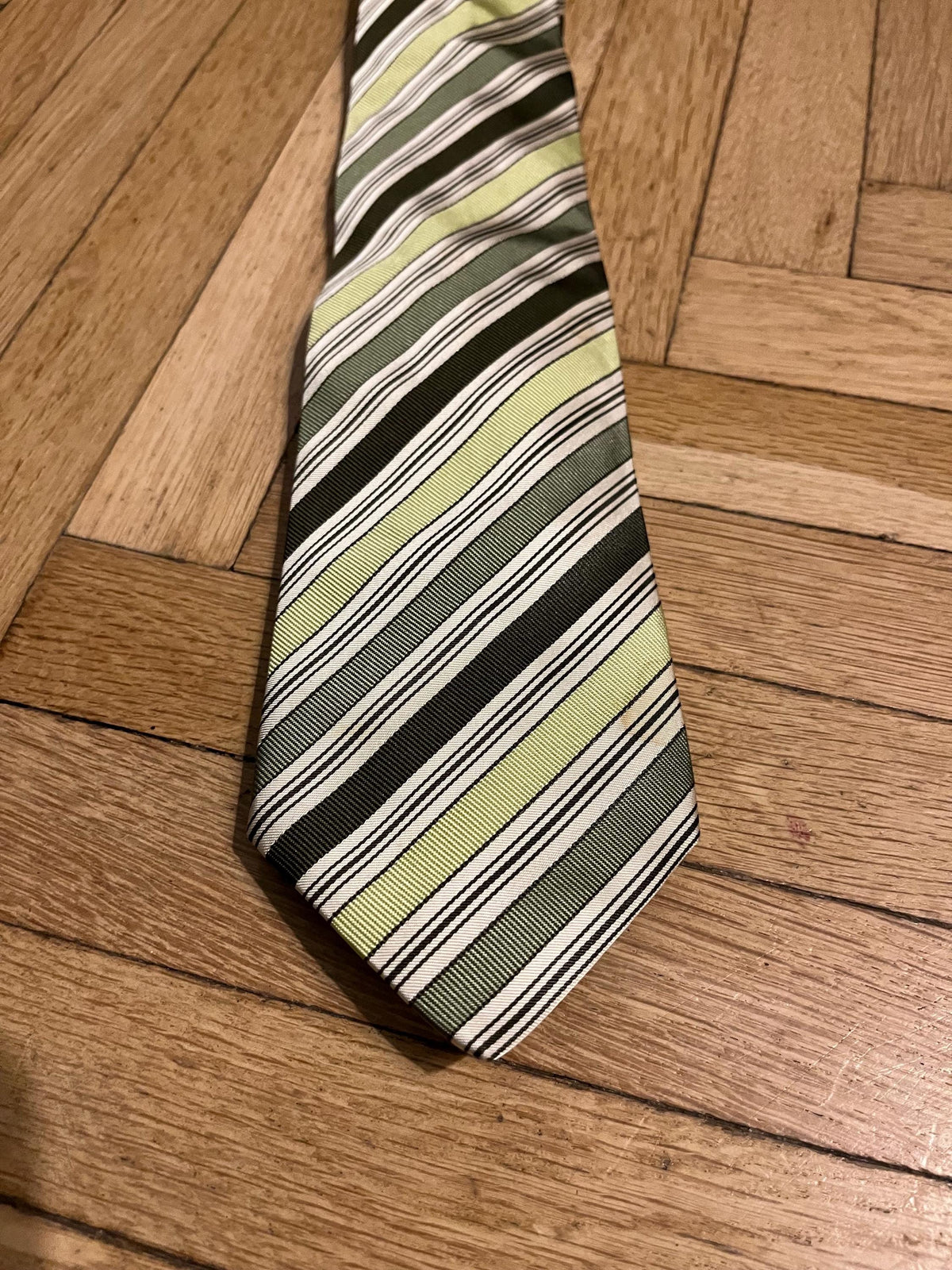 Hermès vintage striped tie